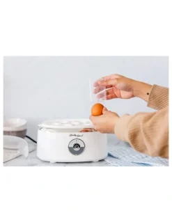 Healthy Choice Electric Egg Steamer in White