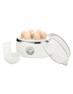 Healthy Choice Electric Egg Steamer in White