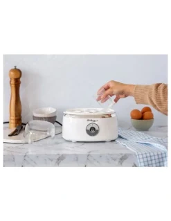 Healthy Choice Electric Egg Steamer in White