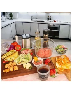 Healthy Choice Food Chopper 300W Large in Stainless Steel