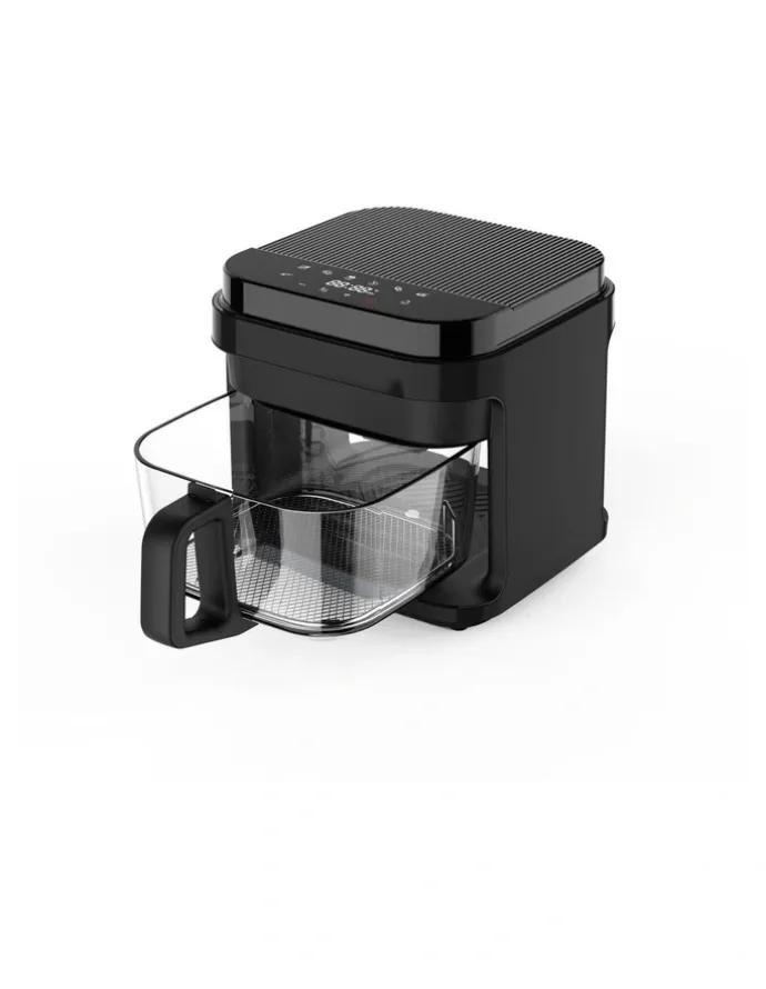Healthy Choice Glass Digital Air Fryer Oven 6.5L in Black