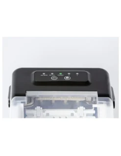 HEALTHY CHOICE Ice Maker - Ready In 8 Minutes, Up To 12Kg Every 24 Hours in Black
