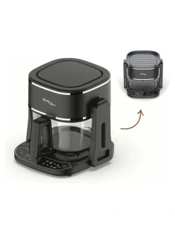 HEALTHY CHOICE 2 in 1 Air Fryer And Grill 5L in Black