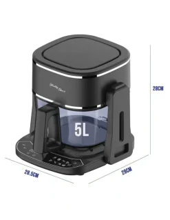 HEALTHY CHOICE 2 in 1 Air Fryer And Grill 5L in Black