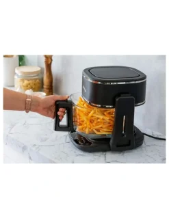 HEALTHY CHOICE 2 in 1 Air Fryer And Grill 5L in Black