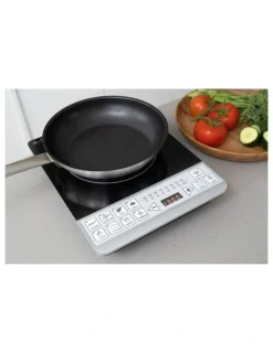 Healthy Choice Induction Cooker Single Electric Stove Top in Black