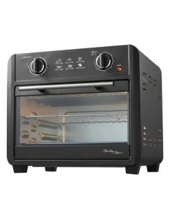 Healthy Choice 23L Air Fryer Oven with 3 Accessories in Black