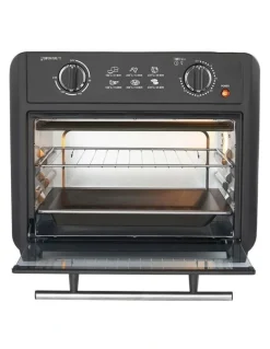 Healthy Choice 23L Air Fryer Oven with 3 Accessories in Black