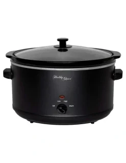 Healthy Choice 8L Slow Cooker in Black