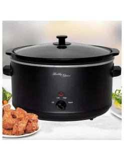Healthy Choice 8L Slow Cooker in Black