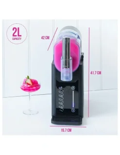 Healthy Choice One Touch Control with 5 Preset Slushie Maker in Black