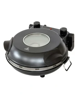 Healthy Choice Pizza Oven With Thermal Control 12-inch in Black