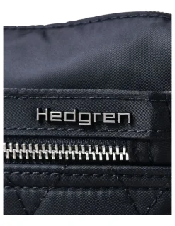 Hedgren Eye Quilted Crossbody Bag in Black