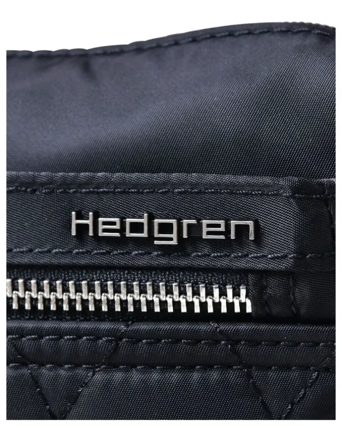 Hedgren Eye Quilted Crossbody Bag in Black