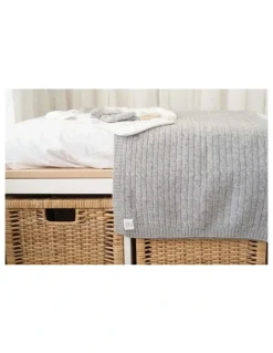 Heirloom Cashmere Baby Gift Box in Grey
