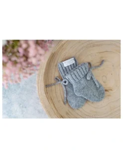 Heirloom Cashmere Cashmere Baby Booties in Grey