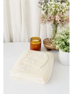 Heirloom Cashmere Cashmere Baby Gift Box in Cream
