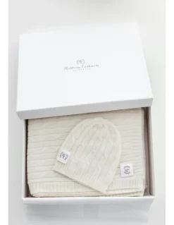 Heirloom Cashmere Cashmere Baby Gift Box in Cream