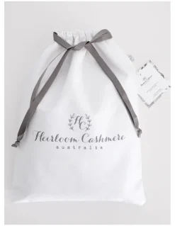 Heirloom Cashmere Cashmere Woven Scarf in Camel