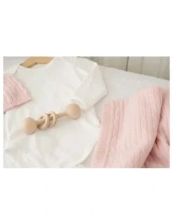 Heirloom Cashmere Casmere Gift Box in Baby Pink