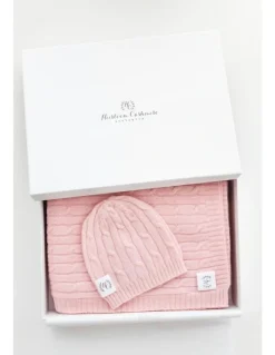 Heirloom Cashmere Casmere Gift Box in Baby Pink