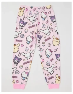 Hello Kitty Hello Kitty & Friends Cosy Knit Pyjama With Socks in Pink