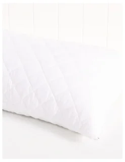 Heritage Allergy Sensitive Pillow Protector in White