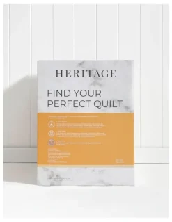 Heritage All Seasons Wool Quilt in White