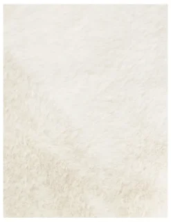 Heritage Amelie Faux Fur Throw in Creme