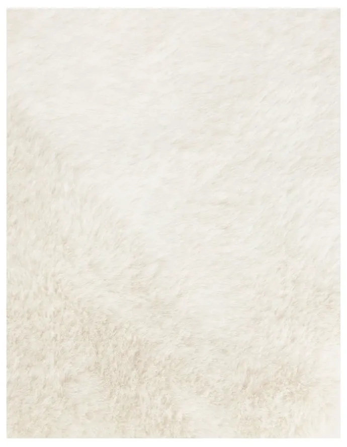 Heritage Amelie Faux Fur Throw in Creme