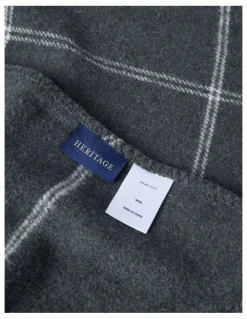 Heritage Australian Wool Blanket in Grey