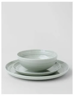 Heritage Avenue 12pc Dinner Set in Sage Green