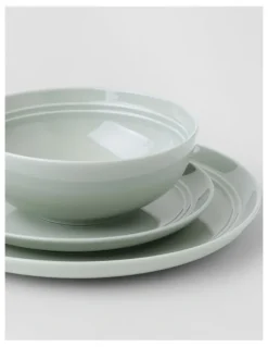 Heritage Avenue 12pc Dinner Set in Sage Green