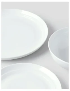 Heritage Avenue 12 Piece Dinner Set White