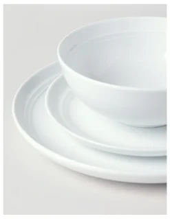 Heritage Avenue 12 Piece Dinner Set White