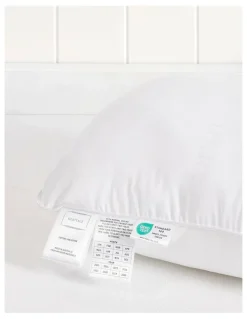 Heritage Curved Pillow in White