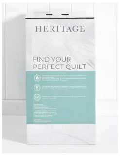 Heritage 85/15 Duck Down and Feather Quilt
