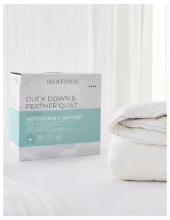 Heritage 85/15 Duck Down and Feather Quilt