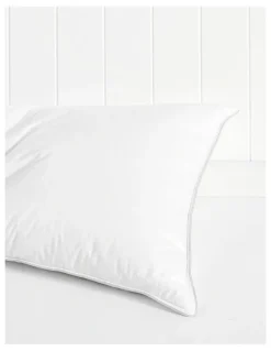 Heritage Duck Down and Feather Pillow in White