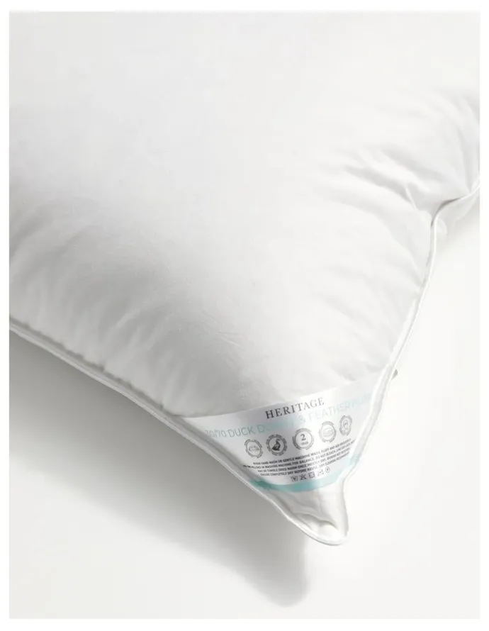Heritage 30/70 Duck Down and Feather Pillow