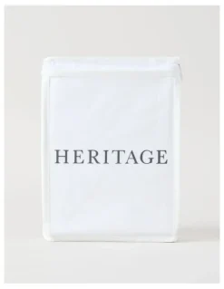 Heritage Easy Care Soft Touch Standard Waterproof Pillow Protector 2 Pack