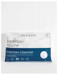 Heritage Everyday Pillow in White
