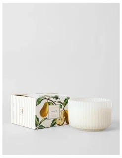 Heritage Floraverde Large Candle 400g in English Pear