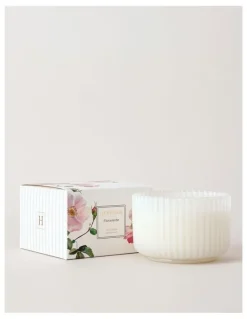 Heritage Floraverde Large Candle 400g in Wild Rose