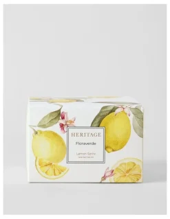 Heritage Floraverde Large Candle 400g in Lemon Spritz