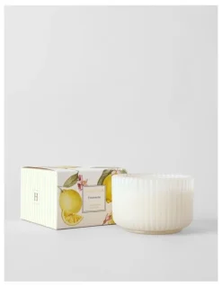 Heritage Floraverde Large Candle 400g in Lemon Spritz