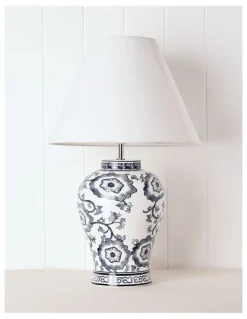 Heritage Ginger Jar Table Lamp 55cm in Multicolour