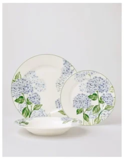 Heritage Hydrangea 12pc Dinner Set in Multicolour
