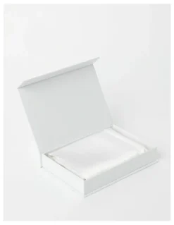 Heritage Luxe Silk Pillowcase in White