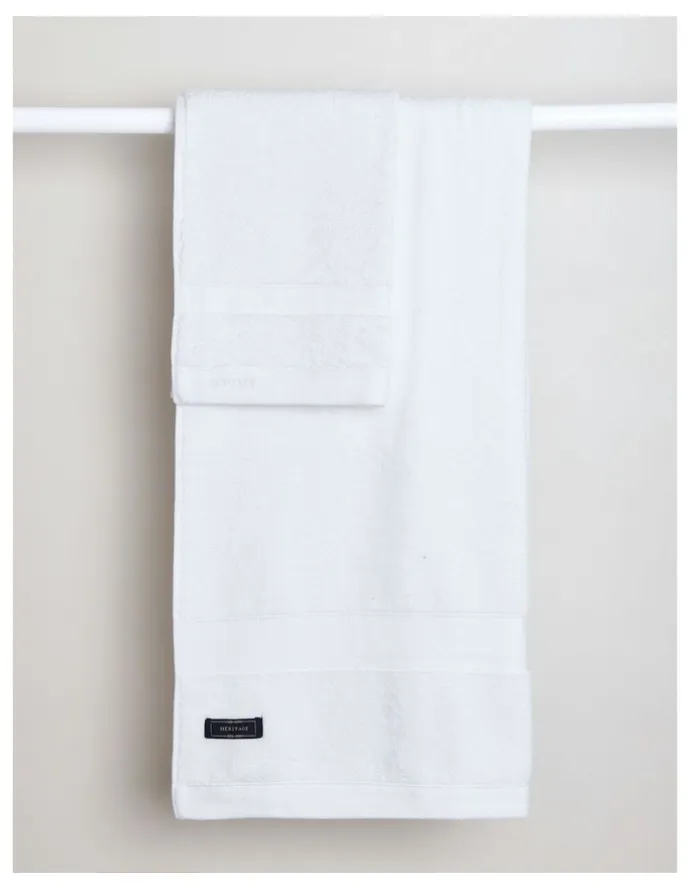Heritage Luxury Egyptian Towel Range in White